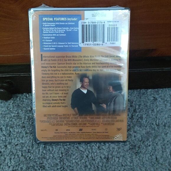 Disney's 2000  The Kid  featuring Bruce Willis DVD NEW Sealed - Picture 2 of 4